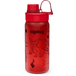 ergobag Trinkflasche Drache Rot 0,5 l