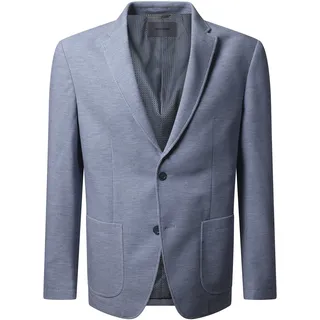 Anzugsakko PIERRE CARDIN "Mael", Herren, Gr. 56, blau (skyway), Obermaterial: 88% Polyester PES. 12% Elasthan EL. Futter: 100% Polyester PES. 100% Polyester PES., uni, modern fit, Sakkos Anzugsakko, Jersey