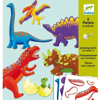 Djeco Hampelmann: Dinos - Bunt
