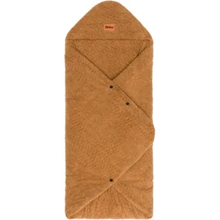 Fillikid Einschlagdecke »Dinara braun, Teddyplüsch« für Autositz Gr. 0 oder Kinderwagen, braun