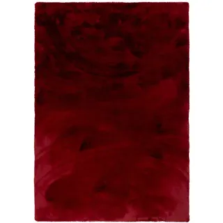 Pergamon Fellteppich Luxus Super Soft Plush , Rot , Textil , 180x250 cm , Teppiche und Böden, Teppiche, Schaffelle & Kuhfelle