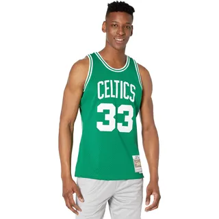 Mitchell & Ness NBA Hardwood Classics Swingman Jersey Boston Celtics - Larry Bird - Grün, L