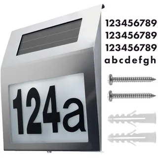 Maclean Brackets Hausnummernleuchte MCE172 Weiß