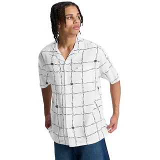 DC Shoes Wired Resort", Kurzarmhemd - White - L,