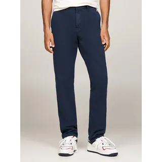 Tommy Jeans Chinohose »TJM RYAN TWILL CHINO«, mit Logo-Patch, blau