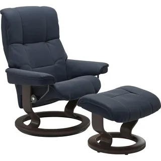 Stressless® Relaxsessel »Mayfair« mit Classic Base, Größe S, M & L, Gestell Wenge, blau
