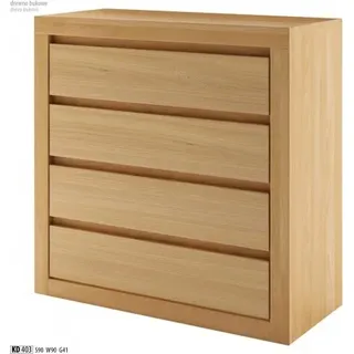 Massive Kommode Schrank Anrichte Sideboard Möbel Kommoden Echtholz Schränke Neu - Braun