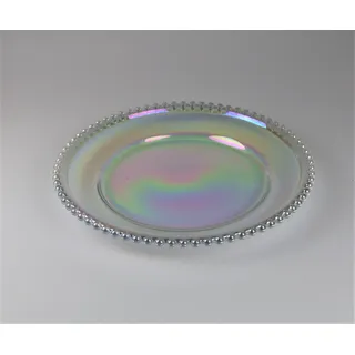 AM Design Dekoteller »aus Glas« 2er Set Ø: 26,5 cm