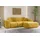 Eckcouch L form Wohnzimmer Siena stoff Poso Gelb Rechts Gelb