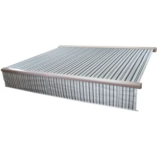 Mendler Vollkassetten-Markise T124 5 x 3 m grau