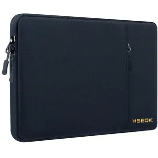 HSEOK Laptop Hülle 15,6 Zoll Tasche Kompatibel mit MacBook Pro 16 Zoll/15.4 Zoll, Stoßfest Wasserabweisend Sleeve für Die Meisten 15 15,6 16 Notebooks Chromebooks und Tablets,B01K01