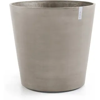 Ecopots Pflanztopf Amsterdam Rollen Taupe Ø 100 cm / Höhe 87,5 cm