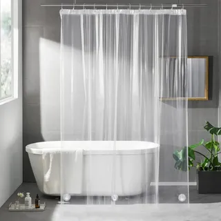 OTraki Duschvorhang 183 x 183 cm transparent