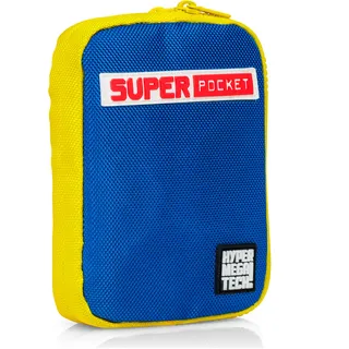 hyper mega tech! Blaze Evercade HMT Super Pocket Fabric Case, Weiteres Gaming Zubehör, Blau