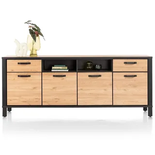 Habufa Sardinie Sideboard 220 cm 4 Türen 2 Laden 2 Nischen
