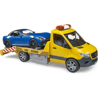 Bruder 02675 - MB Sprinter Autotransporter mehrfarbig 1:16