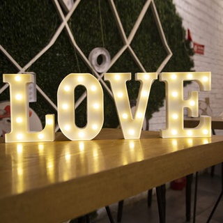 Creperture Love Leuchtschilder, 22 cm LED Deko Buchstaben Lichterzeichen Love Hochzeitsdekoration Schild Batteriebetrieben Nachtlicht für Außenbereich, Innenbereich, Bar, Party Dekoration, Warmweiße