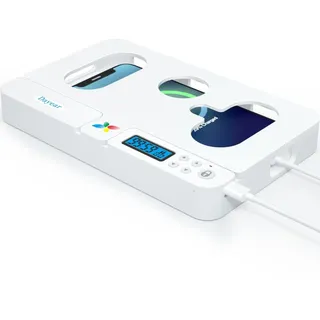 Dayear Handy Timer Box Handy Gefängnis, Handy Safe Schlossbox mit Timer Telefon Gefängnis für iPhone und Android Handy zu Helfen Kinder, Studenten, Erwachsene Lock Phone Sucht/Versuchung(Weiß)