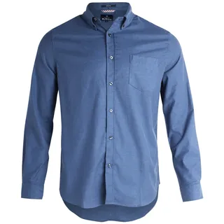 Ben Sherman Herren Button Down Hemd - Klassische Passform Langarm Button Down Hemd - Casual Dress Shirt für Männer (S-XL), Dunkelblau, Mittel