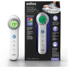 Braun Healthcare BNT400EE No Touch + Touch Thermometer mit Altersgenauigkeit