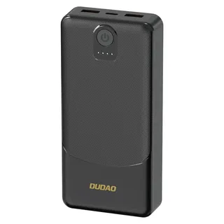 DUDAO K10Pro Power Bank 2.4A 20000mAh 2 x USB-A - Black - 20000 mAh