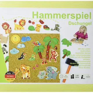 hess since 1990 Hammerspiel Dschungel mehrfarbig