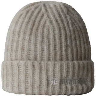 The North Face Herren Fohair Cabin Beanie White Dune, One size