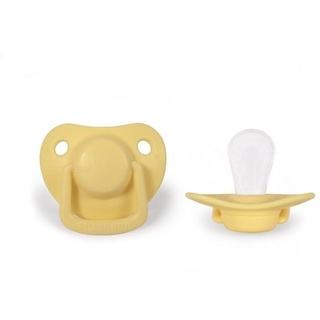 Filibabba Pacifiers 2-pack - Pale banana 0-6 months