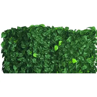 Immergrüne Polyester-Hecke Lauro-Mix Schatten 1 X 3 M