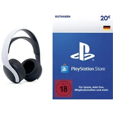 Playstation Pulse 3D-Wireless Headset 5 + PSN Guthaben | 20 EUR | deutsches Konto | PS5/PS4 Download Code