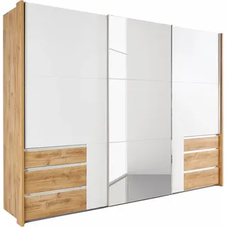 WIMEX Schwebetürenschrank Level 300 x 236 x 65 cm Weiß