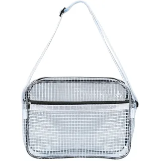 NOTAG Unisex Umhängetasche, antistatisch, Werkzeugtasche, wasserdicht, transparent, PVC, Umhängetasche, 2669, groß, Large