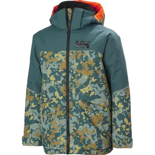 HELLY HANSEN JR Summit Jacket dark creek splash camo aop (453) 14