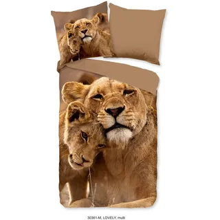 Duvet cover Pure 135x200 + 1* 80x80 cm - tigers - Bunt