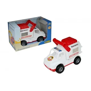 Auto ConsTruck Krankenwagen White Polesie 41913 - Weiß