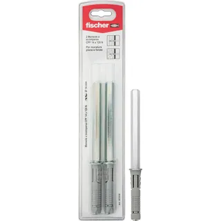 Fischer Versenkbare Regalträger CPF 14 x 120 K, für Anwendungen von Regalen, Regalen und Regalen auf Voll- und Halbmauerwerk, 2 Stück, 501638