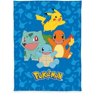 Pokémon Kinderdecke »Fleecedecke, 100 % Polyester«, bunt