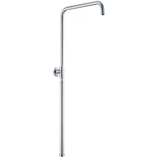 dylin gmbh JOHO Edelstahl, Duschsystem Zubehör, Wandstange Regendusche, Duschsäule 69-111cm verstellbar, Chrom