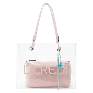 L.CREDI Schultertasche Reja Shoulder Bag Cherry Blossom transparent - Transparent