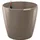 Classico Premium Ø 60 x 56 cm Taupe hochglanz