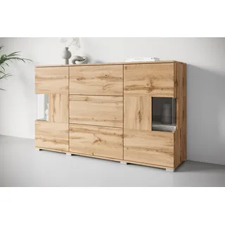 OTTO home Kenia 150 x 89 x 39,5 cm Beige / Braun