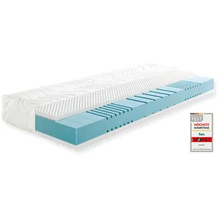 fan 7-Zonen Kaltschaummatratze 90 x 200 cm H2/H4