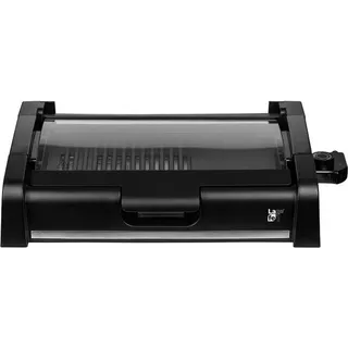 Lafe LAFGRI46971, Schwarz, Kunststoff, Stahl, Rechteckig, Drehregler, 352 x 352 mm, Abnehmbarer Deckel - Schwarz