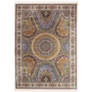 OCI DIE TEPPICHMARKE Silk Line Shah Abbas Kurzflor 200 x 290 cm Mehrfarbig