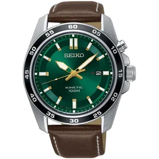Seiko Kinetic SKA791P1 Leder 42 mm SKA791P1