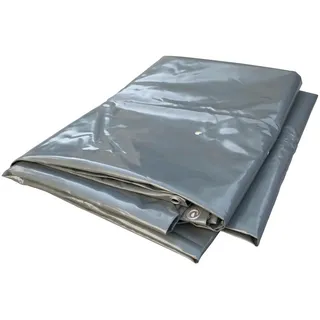 Gre Poolabdeckplane , Grau , Kunststoff , 664x436 cm , Freizeit & Co, Pools & Wasserspaß, Poolzubehör, Poolabdeckung