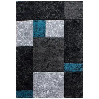 Ayyildiz Hawaii Webteppich 160 x 230 cm Blau/Türkis