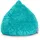 Sitzsack Fluffy 120 l Türkis