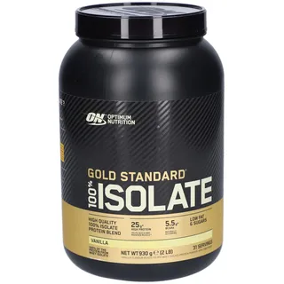Optimum Nutrition Whey Protein Isolat Vanille Pulver 930 g