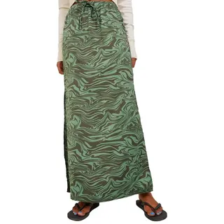 Jack & Jones Maria Satin Rock - Loden Frost / Aop Aop - L